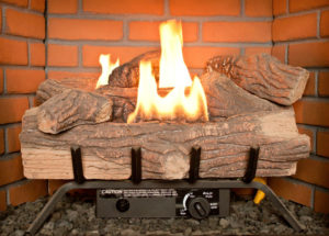 A New Set Of Gas Logs For Fall Image - Seattle WA - Pristine Sweeps